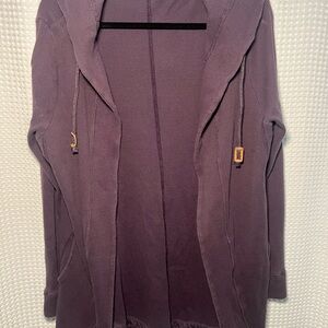 Women's Purple Hooded Jacket
